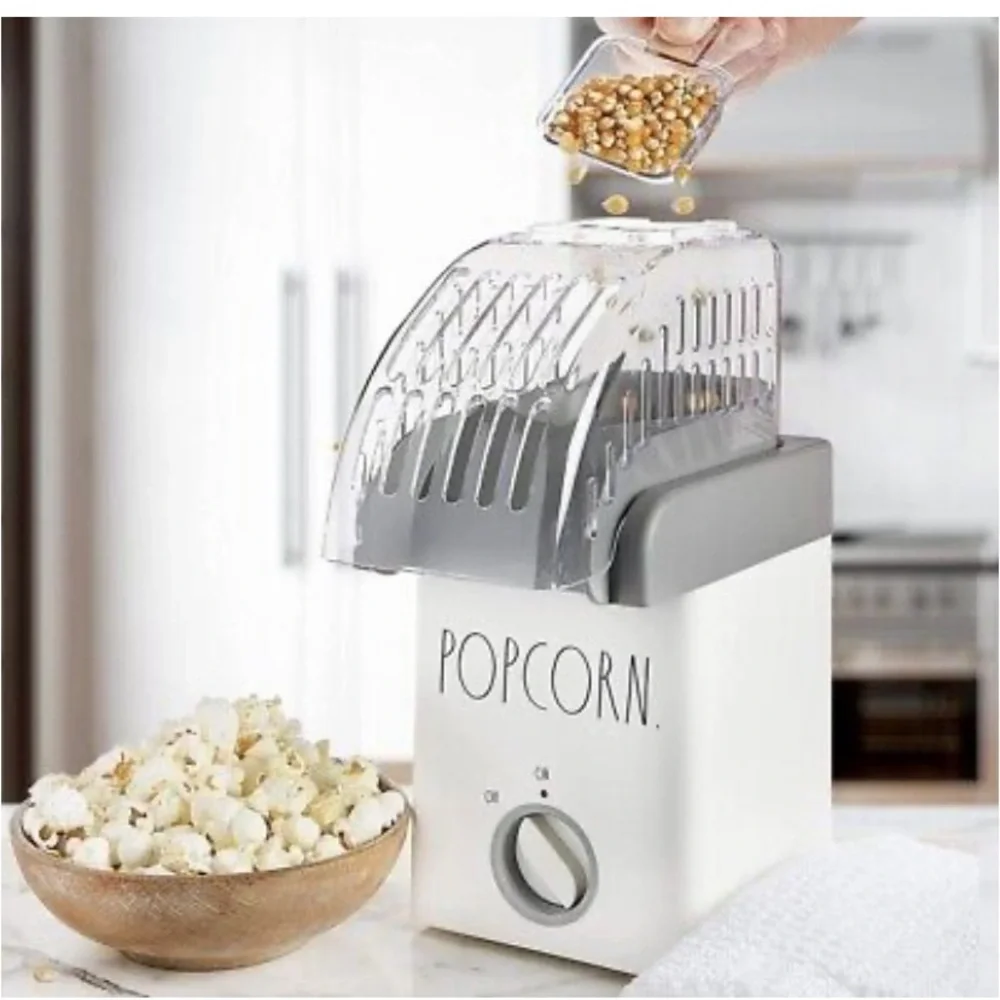 Rae Dunn Popcorn Maker in white